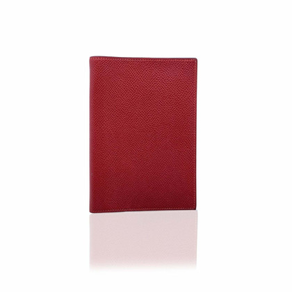 Hermès Accessoire aus Leder in Rot