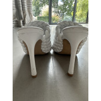 Bottega Veneta Sandals Leather in White