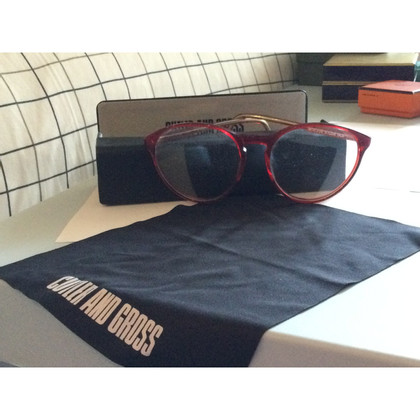 Cutler & Gross Sonnenbrille in Rot