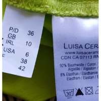 Luisa Cerano Oberteil aus Baumwolle in Gelb