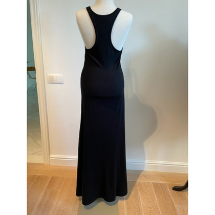 Ralph Lauren Black Label Kleid aus Baumwolle in Schwarz