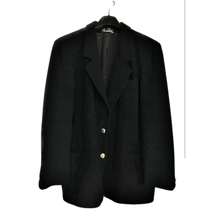 Cashmere Company Blazer aus Wolle in Schwarz