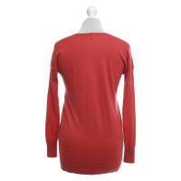 Iris & Ink Cashmere sweater in red