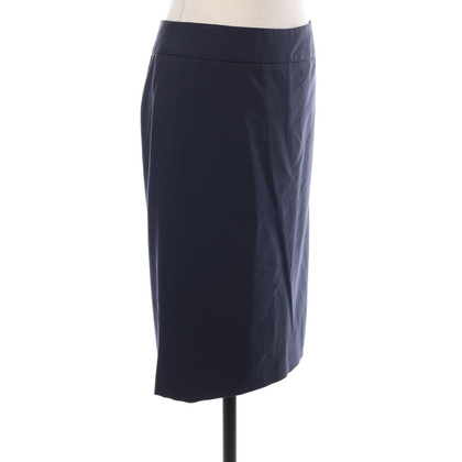 Armani Collezioni Skirt Wool in Blue