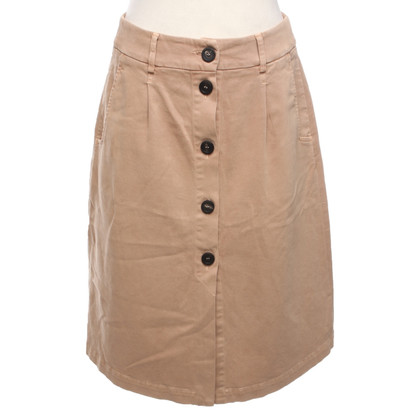 Peserico Skirt Cotton in Beige