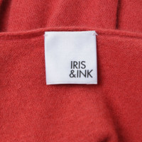 Iris & Ink Cashmere sweater in red