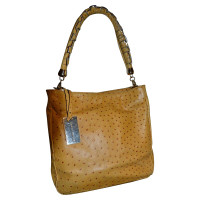 Coccinelle Handbag in ostrich leather look