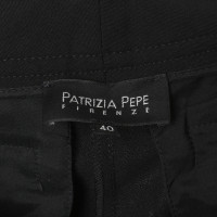 Patrizia Pepe Zwarte broek met plooi 