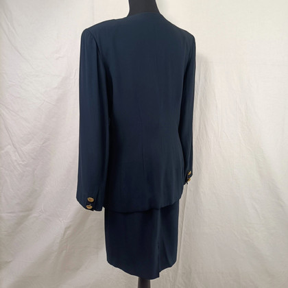 Valentino Garavani Suit Wol in Blauw