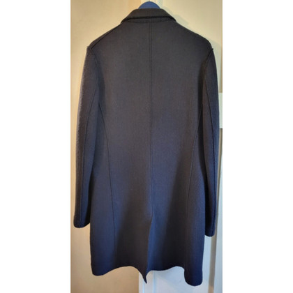 Harris Wharf Jacke/Mantel aus Wolle in Blau