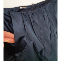 Miu Miu Skirt Silk in Blue