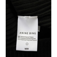 Anine Bing Robe en Viscose en Noir
