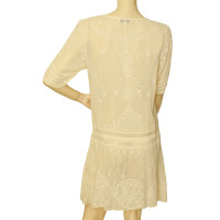 Temperley London Dress Silk in Cream