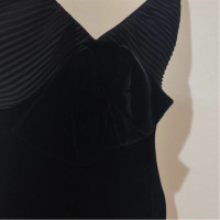 Giorgio Armani Kleid aus Viskose in Schwarz