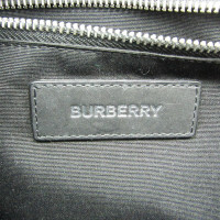 Burberry Shopper aus Leder in Schwarz