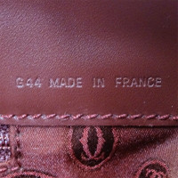 Cartier Tote Bag aus Leder in Bordeaux