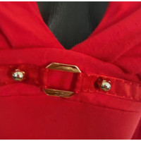Elisabetta Franchi Top Cotton in Red