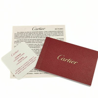 Cartier Umhängetasche aus Lackleder in Schwarz