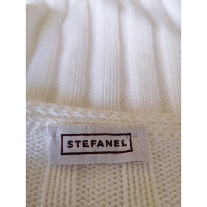Stefanel Top Cotton in White