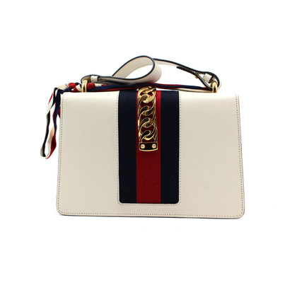 Gucci Sylvie Bag Leather in White