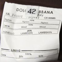Dolce & Gabbana Gonna marrone