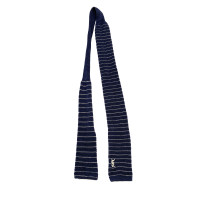 Yves Saint Laurent Schal/Tuch aus Baumwolle in Blau