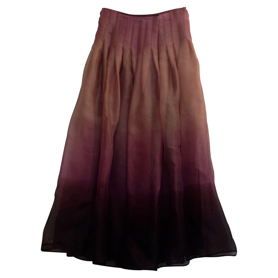 Armani Collezioni Maxi-skirt with gradient