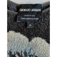 Giorgio Armani Oberteil aus Viskose in Braun