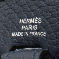 Hermès Evelyne aus Leder in Blau