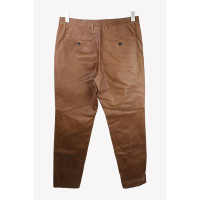 Bally Trousers Leather in Brown