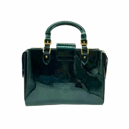 Louis Vuitton Tote Bag aus Lackleder in Grün