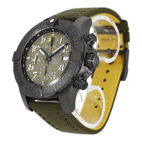 Breitling Armbanduhr aus Leder