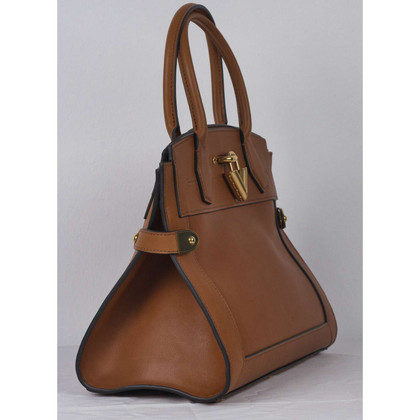 Louis Vuitton Steamer Bag Leer in Bruin