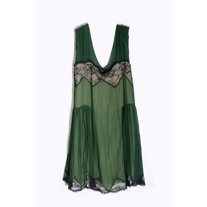 Twinset Milano Kleid aus Seide in Grün