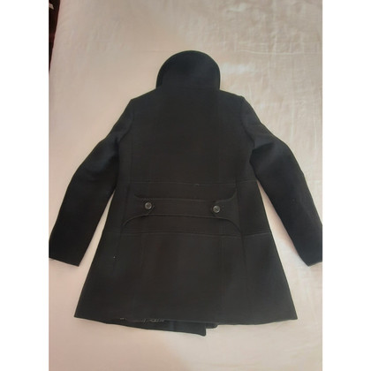 Brema Jacke/Mantel aus Wolle in Schwarz