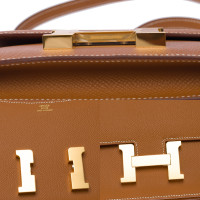 Hermès Constance Mini 18 Leather in Gold
