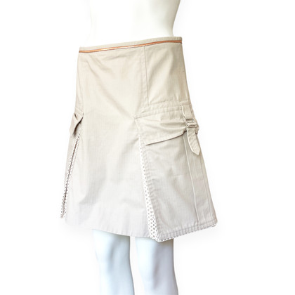 Louis Vuitton Skirt Cotton in Beige