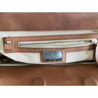 Giorgio Armani Handtasche aus Leder in Creme