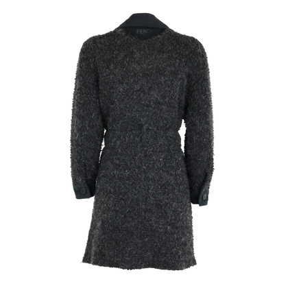 Fendi Jacket/Coat in Grey