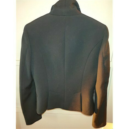 Missoni Jacke/Mantel aus Wolle in Schwarz