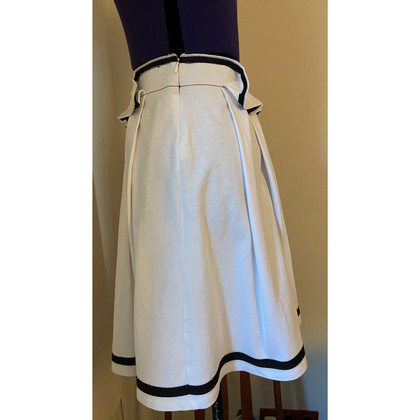Moschino Love Skirt Cotton in White