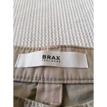 Lina Brax Paire de Pantalon en Coton en Beige
