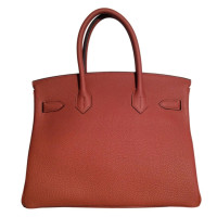 Hermès Birkin Bag 30 in Pelle in Marrone