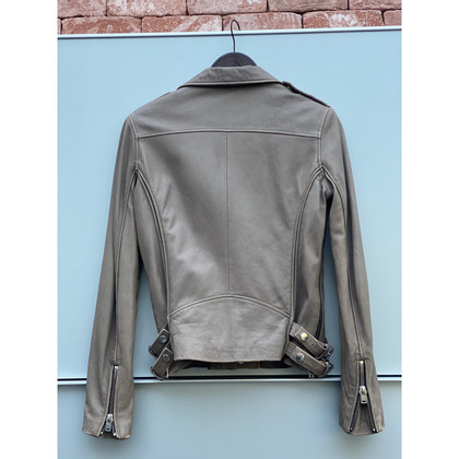 Iro Jacket/Coat Leather in Grey