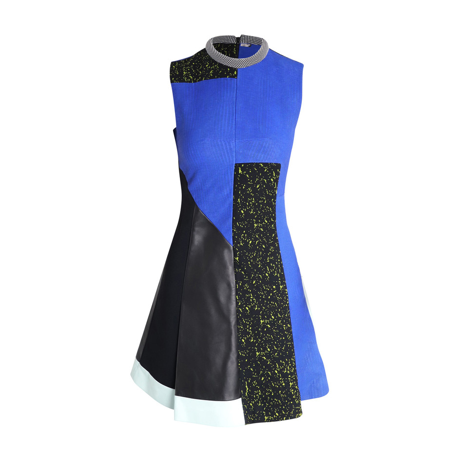 Proenza Schouler Kleid aus Viskose in Blau