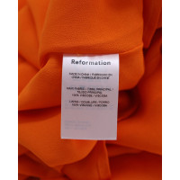 Reformation Robe en Orange