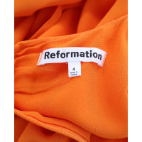 Reformation Vestito in Arancio