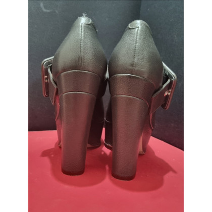 L'autre Chose Pumps/Peeptoes Leather in Grey