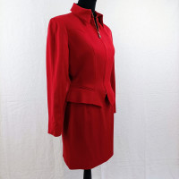 Mugler Suit Wool in Red