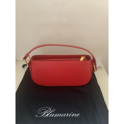 Blumarine Handbag Leather in Red